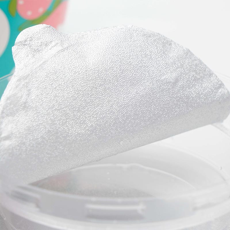 Aluminum Foil Sealing Film for Yogurt Container