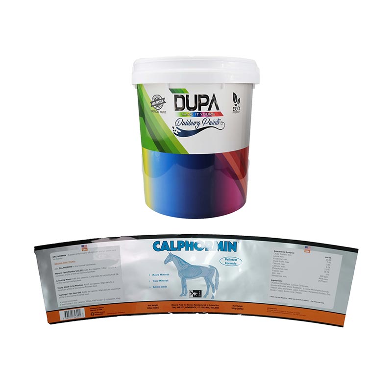 Oil Bucket Injection Molding In Mold Label